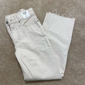 JCrew Mid-Rise Classic Straight Leg Jeans